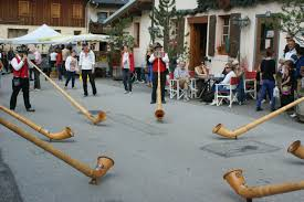 Switzerland’s famous alphorns